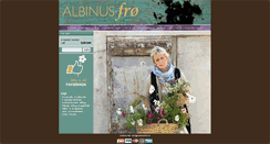 Desktop Screenshot of albinusfro.dk